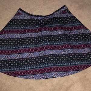 Abercrombie kids patterned skirt